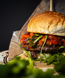 Saftiger Burger